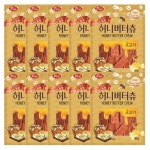 반려견부드러운져키 강아지 육포 10P 허니 소프트 소고기 간식 80g 버터 : 민트하우스 2호점