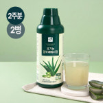 맑은농장 유기농 알로에 베라 겔 1050ml x 2개입 먹는 알로에 : 채움FnB