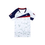 요넥스 티셔츠 210122BCR 화이트, O/XL : POIZON공식온라인스토어