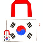 방과후수업 역사교육수업 태극기가방DIY 태극기디자인 주민센터프로그램 에코백만들기 : YONG커머스