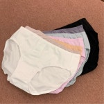 [현대백화점][비너스] 4종합포장 부드럽고 위생적인 소프트 면모달 스판 여성 기본 데일리 요일 삼각 팬티 세트(VPT6929) VPT6929S4000... 