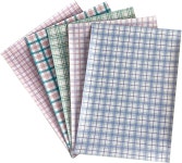 5 적 격자무늬 체크 인조 가죽 시트 82x8인치 DIY 수제 공예 귀걸이 헤어 보 프로젝트 Plaid : 뉴커버넌트