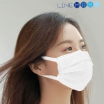 부드러운 덴탈 마스크 데일리 일회용 마스크 숨쉬기편한 밴드형 국내생산 필터 : 봄 여름 남자 가을 여자