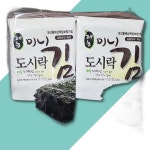 해농 도시락김 미니 10봉 X24 김 도시락김 반찬김 식당김 : 신선뜨락