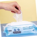 VBC 순수 캡형 위생 장갑 24x26cm 400매 1팩 일회용 비닐 : 쏭쏭 마트