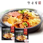 장순필 고기반 부대찌개 2봉+라면사리2봉 : 루다온마켓