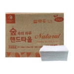 핸드타올 5000매 숲속의하루 네추럴 대용량 회사용 식당용 업소용 화장실 탕비실 : 마이트문 가성비 가심비 몰
