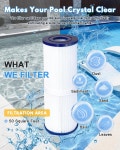 DAYEAR SPA 필터 교체 25 Sq.Ft 13 x 5 드롭인(2팩) 온수 욕조 PRB25-IN C-4326 FC-2375 FC-2370 R173429 PB25 (2 Pack) : 메이커스빌1