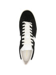 TOMFORD 남성 스트라이프 디테일 스니커즈 J1597LCL046N 블랙 : 아몬드 almonde