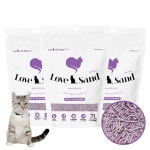 러브 캣 샌드 라벤더 고양이 두부모래 7L x 3개 가은입자 강력한 응고력 2269582 J : JPshopthree