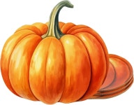가을 추수감사절 호박 코르크 접시 4종 세트 식탁 장식 실내 농가 수확 파티 주방 식사용 Pumpkin : 익스플로