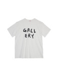 1011갤러리 1011GALLERY GALLERY LOGO T-SHIRTS WHITE : TRIPLE STORE