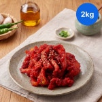 [멤버십 무료배송] 속초 명태회무침 젓갈 명태 무침 냉면 코다리 2kg, 1개 : 맛사랑식품