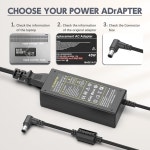 롤라다 19V 전원 어댑터 LG 모니터 24M47H-P 24MP55HQ 19인치 22인치 24인치 디스플레이 삼성 32인치 TV J5003 J5205 UN32J4000... 
