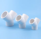 PVC Y자 파이프 커넥터 배수 원활 Y티 연결 소켓 삼방 배관 연결구 부속 규격 선택 : 담아슈퍼