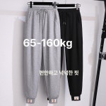 애니율 여성 빅사이즈 G1141 배기 팬츠 조거 트레이닝 블랙 2XL 추천 65-80kg : 판다코어8