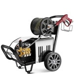 산업용 온수 고압 압력 세차장 세척기 하수관 청소기 A. 220V .8KW 180 10m : 두루젠
