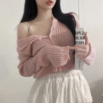쿨링린넨 /완전여리핏! 퓌레 햇빛차단 린넨 여리 루즈핏 크롭 가디건 (여름 살안타템) : 예낭낭