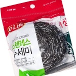 세미기업 롯데 철 수세미 45g 200개 업소용 주방 설거지 : 국일상회