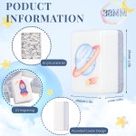 게이드디 마작 블록 세트 이 된 65 비타 게임 봄 닉을 위한 휴대용 여행 파티 선물 해변 및 게임(천자의 별이 빛나는 하늘) Astronauts... 