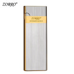 ZORRO 금속 연마 휠 초슬림 휴대용 충전식 라이터 선물 : 얼띵스마켓