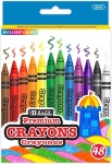 BAZIC 48 카운트 색상 크레용 (25048P) Assorted Color 48 Count (Pack of 1) : 리모온리