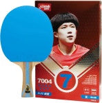 DHS 스포츠 7 컬러 에디션 스타 탁구 라켓 H7004 쉐이크핸드 ITTF 승인 패들 프로페셔널 5 플레이 우드 2 카본 허리케인 3 9 러버 : 리리글로벌