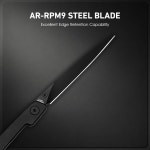 남성용 CJRB Lanky EDC 포켓 나이프 3.58인치 AR-RPM9 스틸 블레이드 유틸리티 홈 오피스 선물용 라이너 잠금 클립 제이크 디아즈(J1965)... 