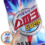 HC05 애경 스파크 드럼세탁세제 2.5kg 리필 찬물 찌든때 스파크드럼세제 : 모아천일상회
