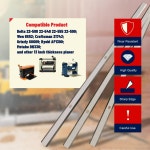 델타 22-549 22-555 22-590 웬 6552 장인 21743 그리즐리 G0689 료비 AP 1300 메타보 DH330 플래너 HSS 13인치 x 15/32인치 6... 