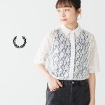 FRED PERRY 프레드페리 레이스 시스루 셔츠 여성용 G9170 : 도모재팬