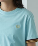 FRED PERRY 프레드페리 팁드 티셔츠 G2162 남성용 반팔 티셔츠 : 삼비비 컬렉션
