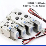 SYJ512 SYJ512-5LZ 5LZD 5MZ 5GD 5LZ-M5 SYJ712-5LZD 5LZ 5GZD 5LZD-01 SYJ5140-5LD 5LO 솔레노이드 밸브 SYJ5000 : 현진48
