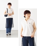 fred perry 프레드페리 슬리브리스 피케 셔츠 G9185 여성용 폴로셔츠 : 바이바이하루