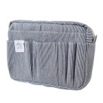 DELFONICS Inner Carrying Denim M 이너 캐링 데님 500096 가방 파우치 인 캔버스 코튼 수납 포켓 A5 사용하기 쉬운 전 2 색 델포닉스... 
