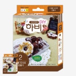 늘봄교실 클레이도넛만들기 오감체험놀이 창의미술놀이 점토공예세트 클레이꾸미기 1인세트 : YONG커머스