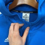 아디다스 자수로고 후드집업 M D00262 : 꽁단빈티지