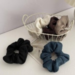 3개 예쁜 골지 다양한 곱창 헤어끈 URD219 데일리 헤어슈슈 링 시계 쥬얼리 포니테일 헤어액세서리 머리끈 : 웅콩샵