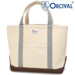 오시발 ORCIVAL 토트 백 미디엄 ORH0284KWC SS26 TOTE BAG MEDIUM 맨즈 레이디스 유니섹스 가방 일본제 캔버스 중 사이즈 범포... 