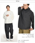 FRED PERRY 프레드페리 후드 셸 자켓 J2325 남성용 얇은 봄 자켓 타슬란 나일론 소프트 풀집 후드 파카 : 삼비비 컬렉션