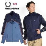 FRED PERRY 프레드페리 트램라인 테이프 트랙 자켓 J2309 남성용 긴팔 스포츠 자켓 봄 여름 의류 : 삼비비 컬렉션