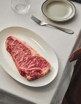 [RARE : 레어] 1++(8) 한우 뉴욕스트립 스테이크 350g : 컬리N마트