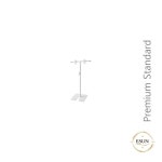 흰색T자걸이 소 길이440 700mm G4001 아트사인 3931 메뉴판 안내꽂이 : esungri