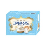 다온9 크라운 산도크림 대 8개입 휴대용스낵 사무실과자 크래커형 샌드위치쿠키 : 다온9