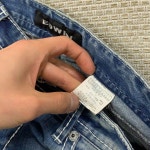 에드윈 로우라이즈 데님 청바지 76 D00664 : 꽁단빈티지