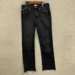 자라 ZARA 스판 데님 흑청바지 24인치 D00628 : 꽁단빈티지