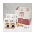 삼시세끼누룽지 교회단체선물 명절선물 백미누룽지 선물세트 120g 4P 4개 식사 집밥 회식 혼밥 점심시간 중식 : 다올05