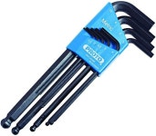 프로토 J4996 원형 헤드 헥스 키 세트-메트릭 9PC 블랙 1.5mm; 2mm; 2.5mm; 3mm; 4mm; 5mm; 6mm; 8mm : 나비글로벌마켓