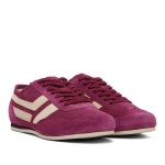 톰포드 퍼플 퍼포레이티드 스웨이드 브룩 스니커즈 J1595-ICL128N BERRY/BISCUITWHT.REA : 어도어럭스