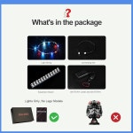 앳 드라이버 헬멧 75429 혁신적인 LED 조명 키트 라이트 디자인 및 구성 빌딩 블록 모델과 호환 모델 세트 포함되지 않음 75429 : 최루미